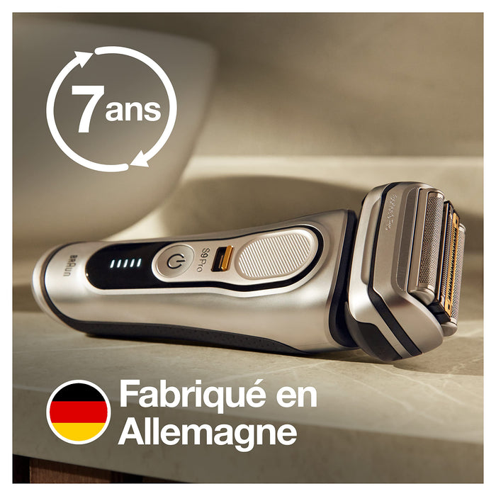Braun Series 9 Pro Premium Golarka Elektryczna, Srebrny/Czarny