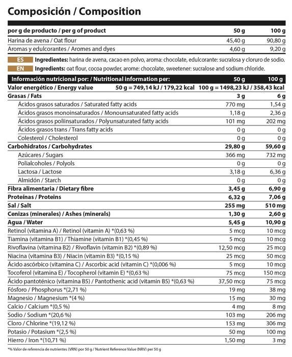Płatki owsiane Assorted Flavors – suplementy diety i akcesoria sportowe – VITOBEST (ciasto jabłkowe), 2 kg)