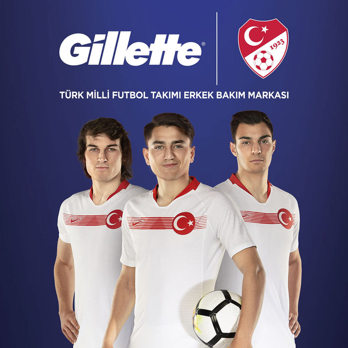 Gillette Mach3 Rączka maszynki do golenia dla mężczyzn + 3 ostrza wymienne, z ostrzami twardszymi niż stal