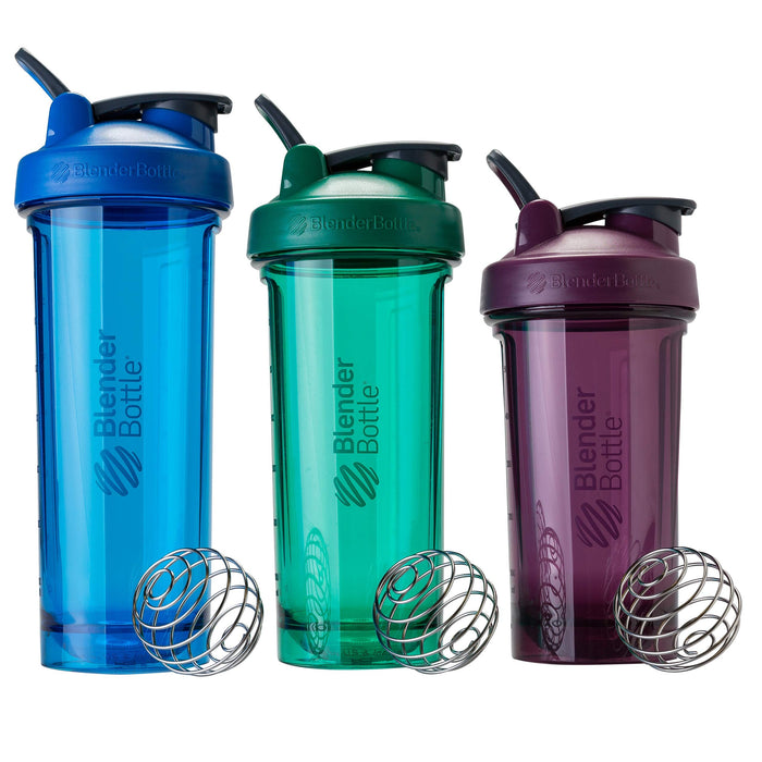 Blender Bottle Pro28 Tritan | shaker proteinowy | shaker dietetyczny | butelka na wodę | z kulką blendera | 820 ml - czarny