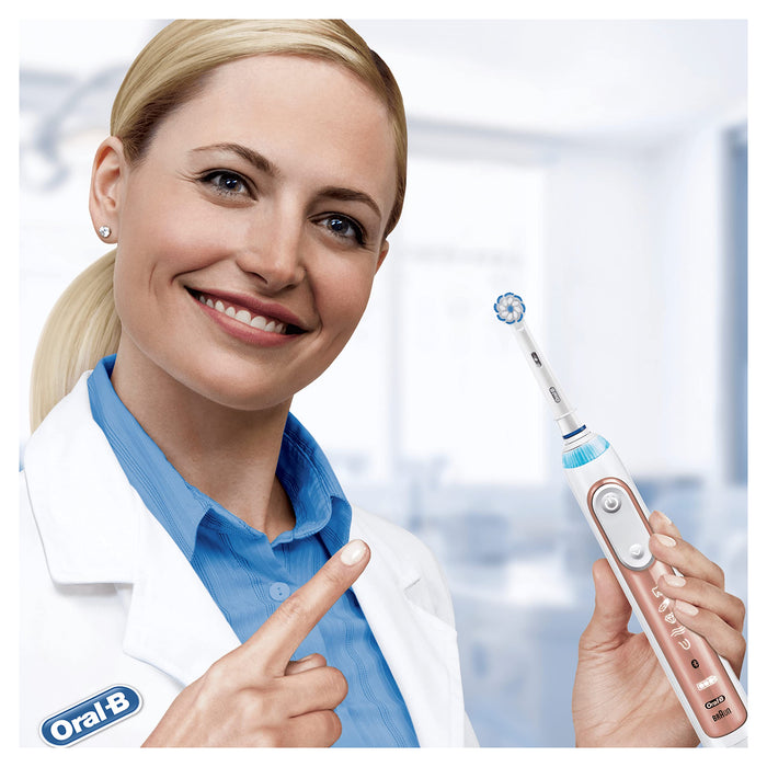 Oral-B Braun GeniusX S różowe złoto, 247401
