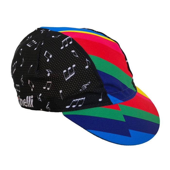 Cinelli Unisex's Zydeco czapka rowerowa, wielokolorowa, jeden rozmiar