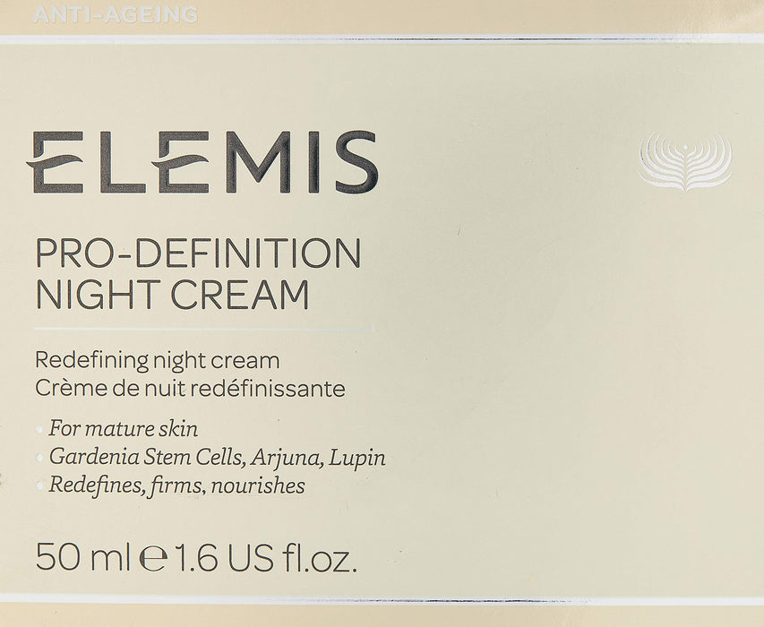 Elemis Pro-Definition krem na noc, ujędrniający krem na noc z efektem liftingu, 1 opakowanie (1 x 50 ml)