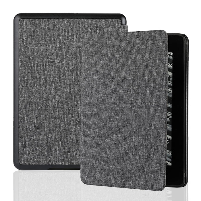 Billionn Etui do czytnika e-booków Kindle Paperwhite 11. generacji (6,8-calowy, 2021) i Kindle Paperwhite Signature Edition, lekkie etui Smart Simple Style, z automatycznym budzeniem/uśpieniem - szary