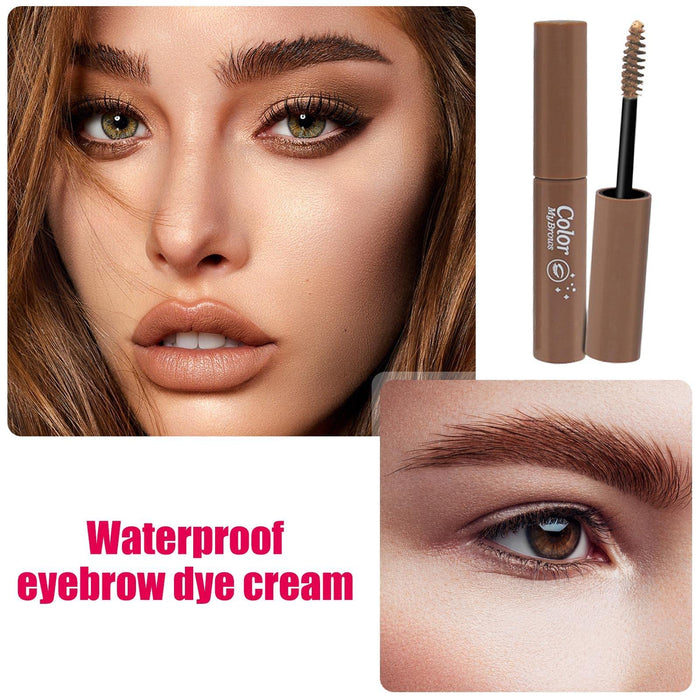 Makijaż Brwi | Żel do brwi Dark Brown - Wodoodporny tusz do rzęs Thrive Mascara Liquid Lash Extensions, Intensywny odcień brwi Łapiący małe brwi do wypełnienia i modelowania Rumui