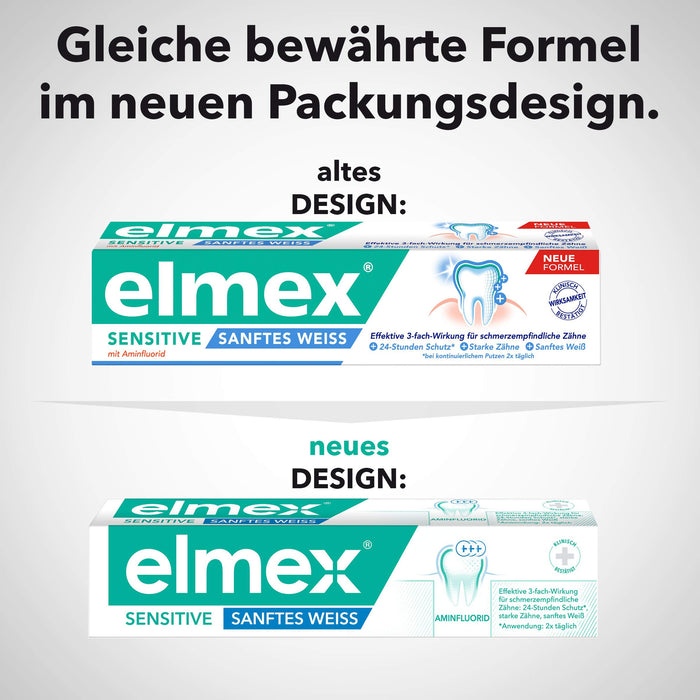 Elmex SENSITIVE plus miękka biała pasta do zębów