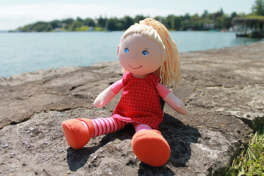 HABA 302108 Lalka Annelie, Wielokolorowa, 30cm