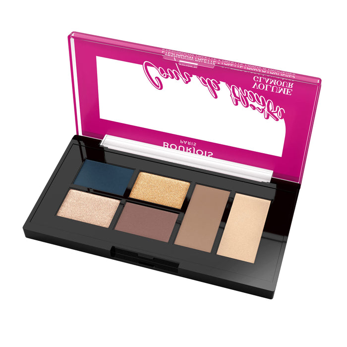 Bourjois Volume Glamour - paleta cieni do powiek 002 Cheeky Look, 8.4g