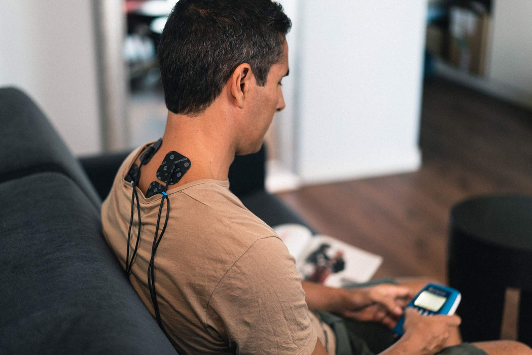 Compex FIT 3.0 urządzenie do stymulacji mięśni, niebieskie
