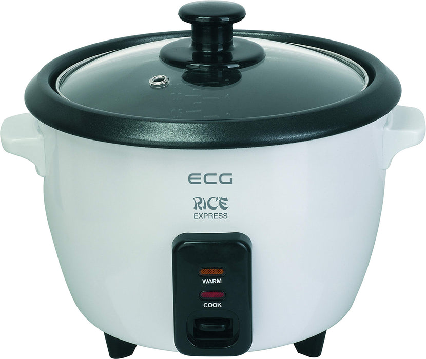 ECG RZ11 szybkowar do ryżu, 1 l, do wszystkich rodzajów ryżu, 400 W, funkcja utrzymania ciepła