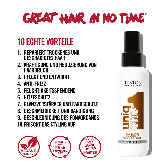 Revlon Professional Uniqone Hair Treatment Coconut, 150 ml