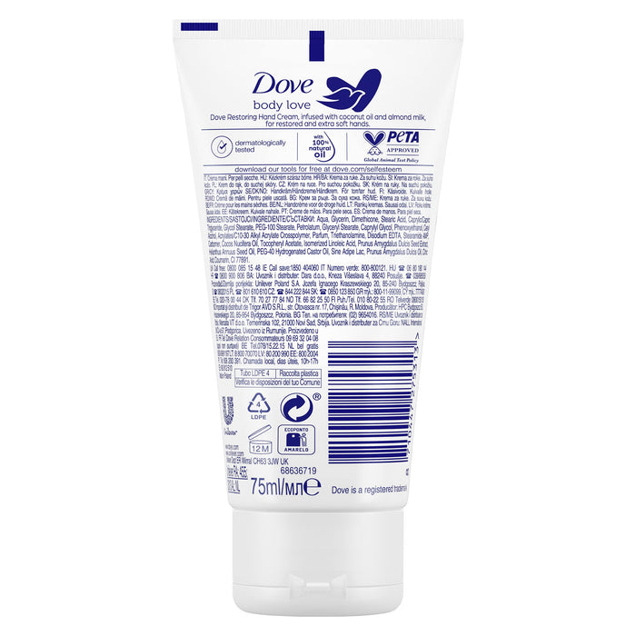 Dove Nourishing Secrets Restoring Ritual Krem do rąk 75 ml