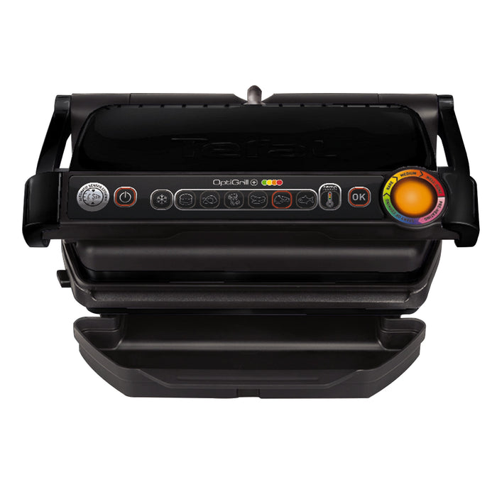 Tefal GC712812 Optigrill+ Grill Elektryczny, Stal Nierdzewna, 2000 W, L, Czarny