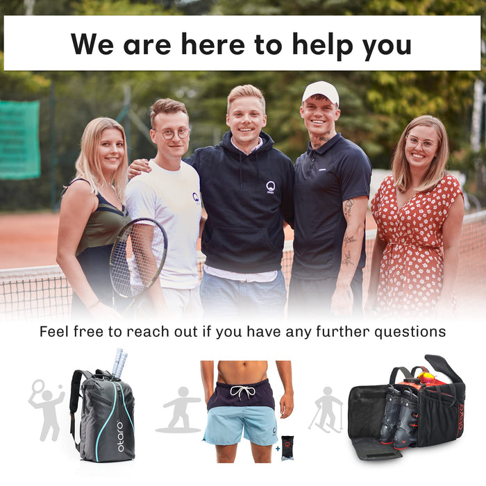 Otaro Torba tenisowa (42 l) innowacja podczas tenisa, plecak tenisowy, męski, torba tenisowa dla kobiet, mężczyzn, plecak tenisowy, torba tenisowa