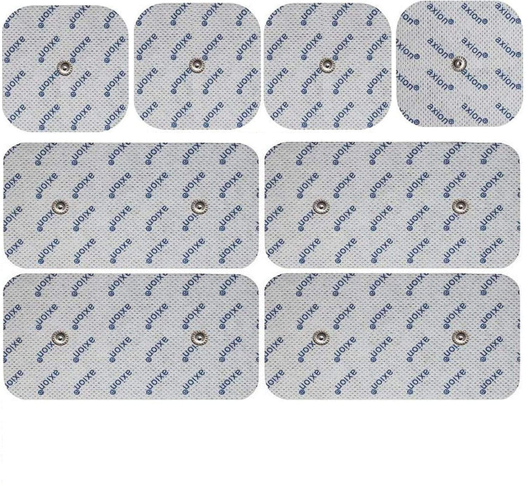 8 elektrod żelowych do ems-tens- pasują do elektrostymulatorów compex ze snap- 4*10x5cm i 4*5x5cm