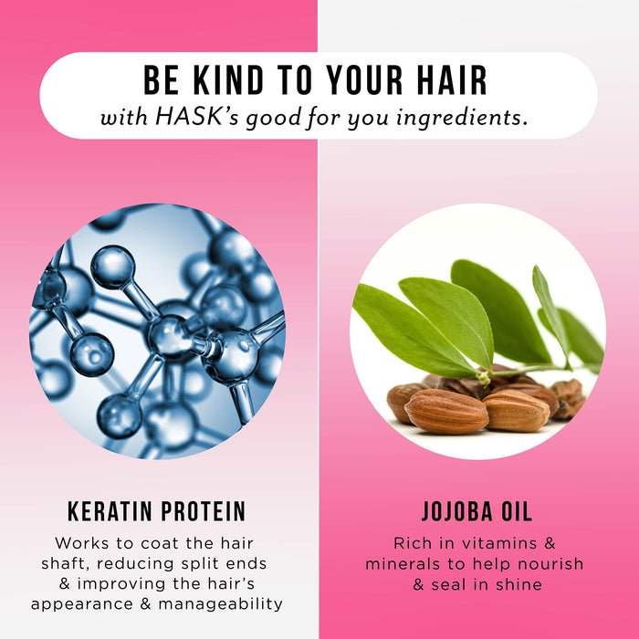 HASK 5 w 1 Leave In Conditioner Spray Keratin Prottein, do wszystkich rodzajów włosów, 175 ml