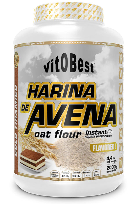 Płatki owsiane Assorted Flavors – suplementy diety i akcesoria sportowe – VITOBEST (ciasto jabłkowe), 2 kg)