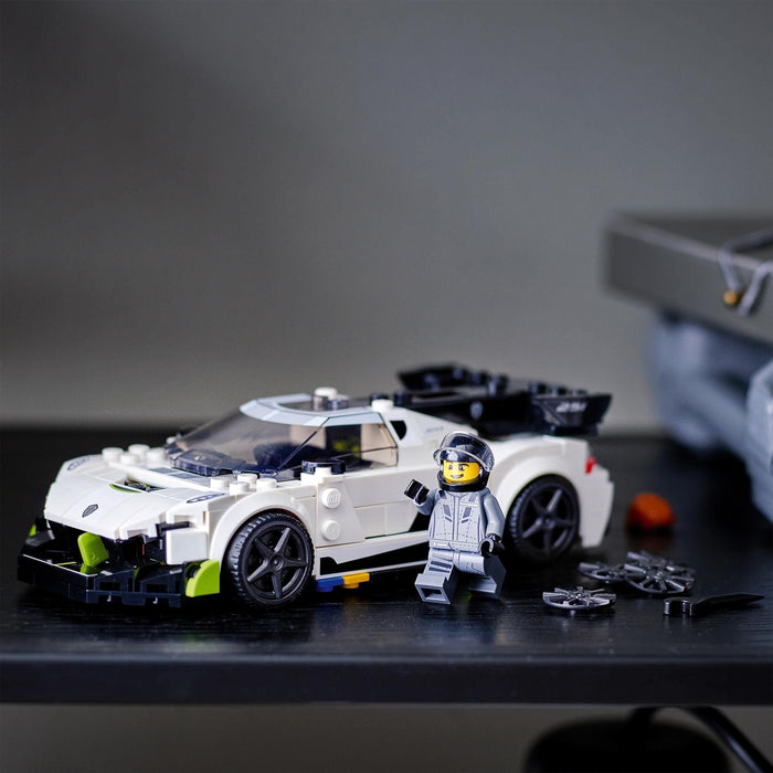 LEGO Speed Champions 76900 Koenigsegg Jesko — najlepsza zabawkowa replika auta dla dzieci (280 elementów)