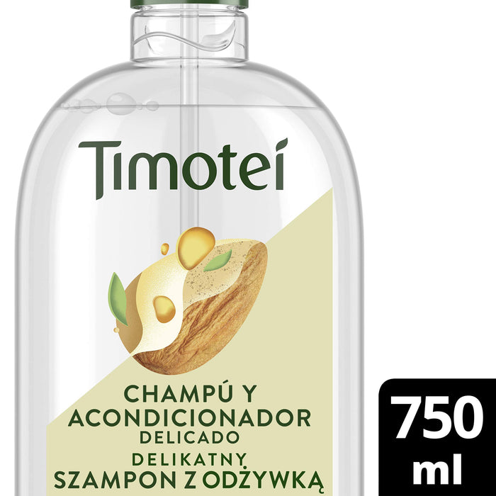 Timotei Delikatny szampon i odżywka 2 w 1, 750 ml