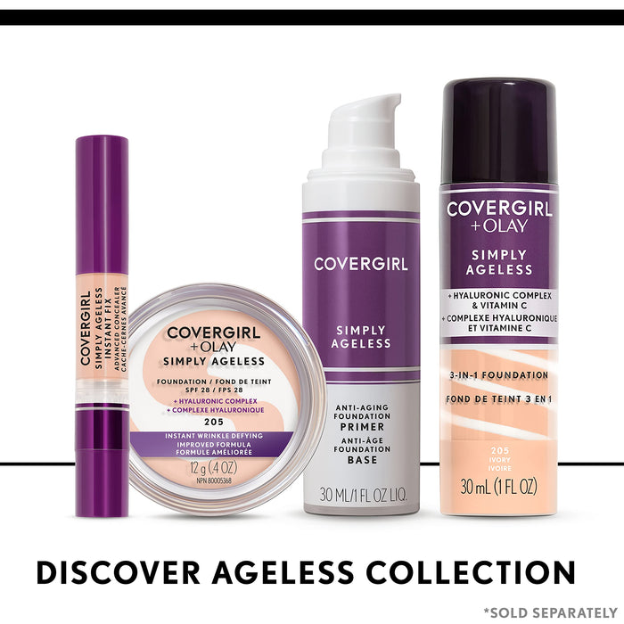 COVERGIRL Simply Ageless Creamy Natural 220 płynny podkład 3 w 1