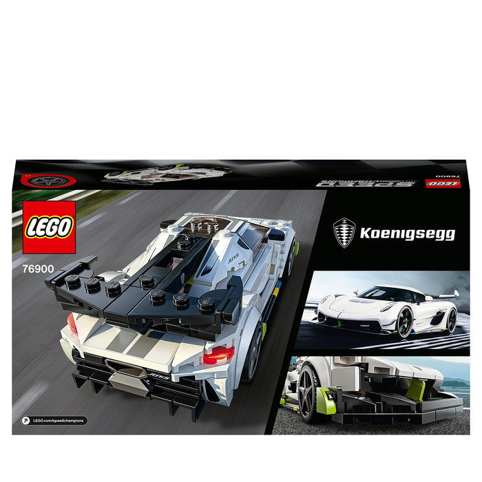 LEGO Speed Champions 76900 Koenigsegg Jesko — najlepsza zabawkowa replika auta dla dzieci (280 elementów)