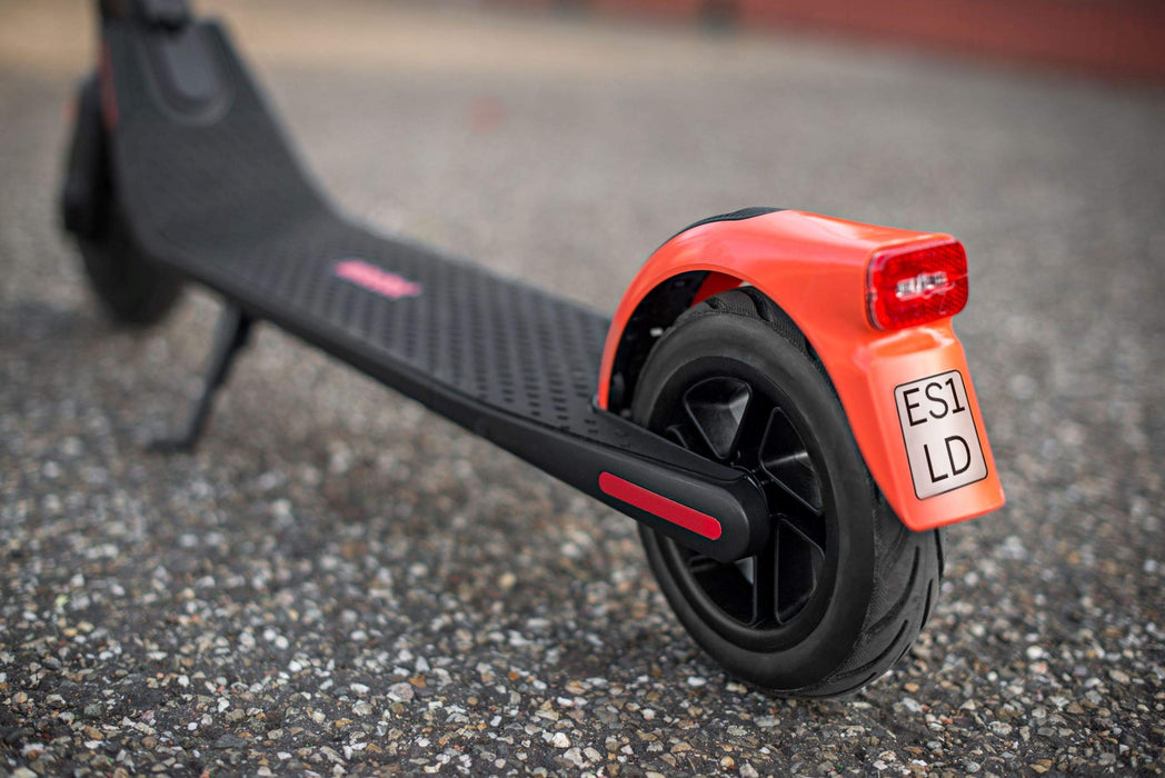 Segway-Ninebot Unisex KickScooter Hulajnoga Elektryczna, Czarny/Pomarańczowy, Do 100 kg