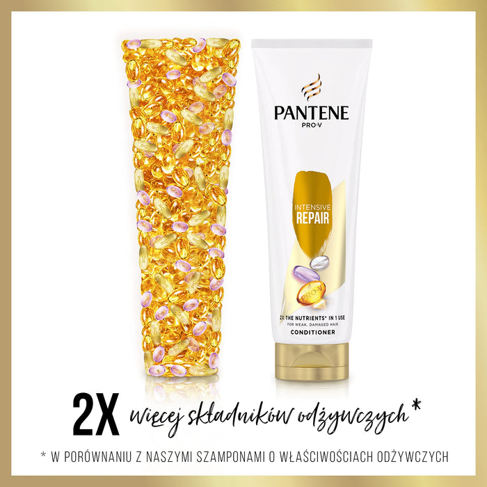 Pantene Pro-V Intensywna Regeneracja Szampon do włosów, błyskawicznie usuwa oznaki uszkodzeń, 1000 ml