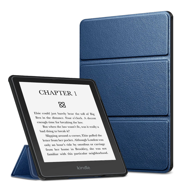 Fintie Etui do 6,8" Kindle Paperwhite (11. Generation - 2021) i Kindle Paperwhite Signature Edition - ultra cienki super lekki stojak pokrowiec ochronny z funkcją automatycznego uśpienia / wosku (Ciemnoniebieski)