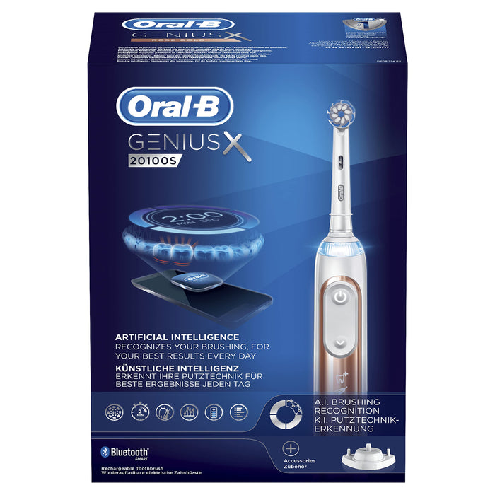 Oral-B Braun GeniusX S różowe złoto, 247401