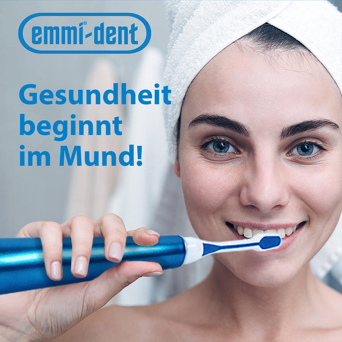 emmi®-dent ultradźwiękowy krem do zębów "Nature" I idealny do wrażliwych zębów i dziąseł, nie zawiera fluorku, mikroplastiku i nanomateriał, wegański i bezglutenowy, 5 x 75 ml