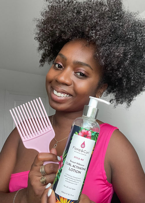 Sweet hibiscus curl activating lotion 300ml