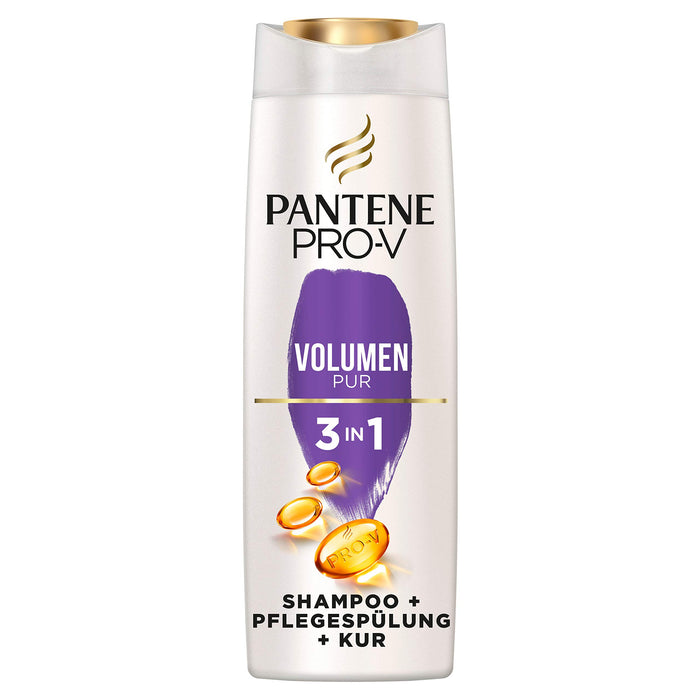 Pantene Pro-V szampon 3 w 1, odżywka, odżywka, kuracja, natychmiastowa objętość, do włosów twardych, objętości włosów, odżywka, pielęgnacja włosów, kuracja do włosów, maseczka do włosów, 250 ml