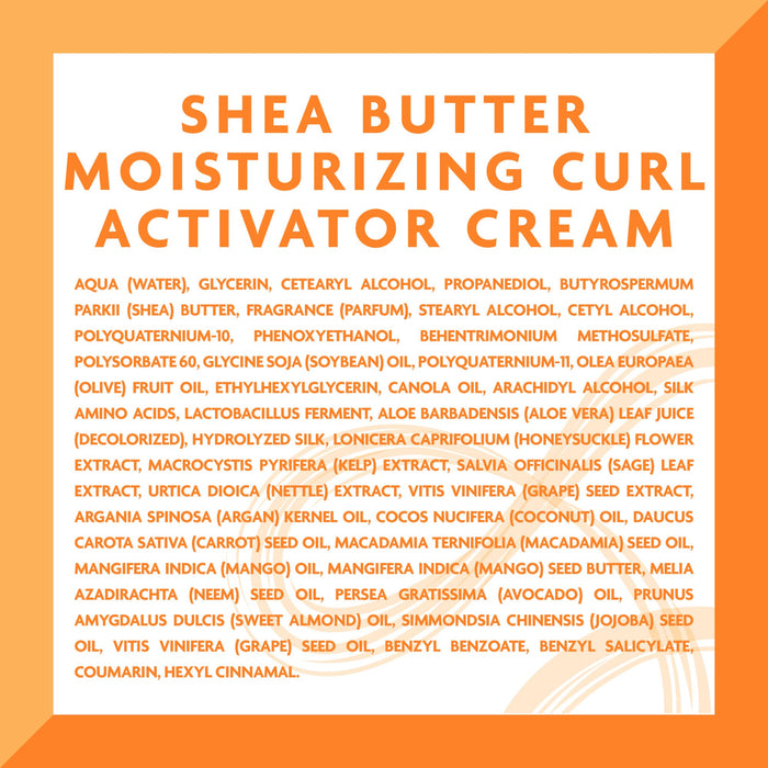 Cantu Masło shea do naturalnych włosów, nawilżający, krem aktywujący loki, 30 ml