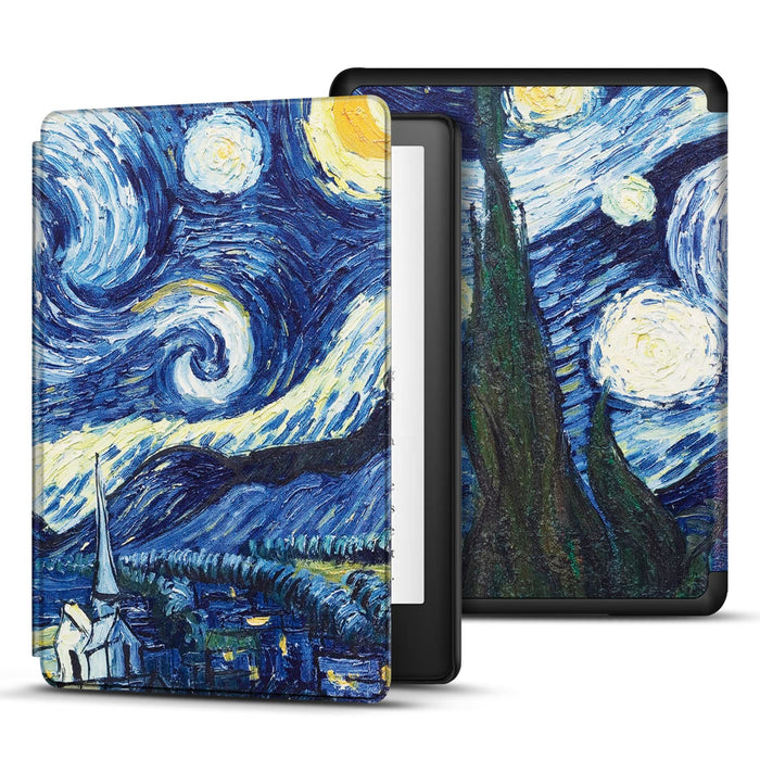 TNP etui ochronne do Kindle Paperwhite 2021 6,8 cala 11 generacji/Kindle Paperwhite 2021 Signature Edition, etui i etui do czytania Kindle Paperwhite, kolor Nocny gwiaździstej