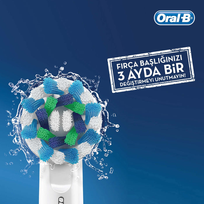 Oral-B Kids Prinzessin elektryczna szczoteczka do zębów dla dzieci od 3 lat, mała główka szczoteczki i miękkie włosie, 2 programy czyszczenia w tym Sensitiv, timer, 4 naklejki Disney, różowa