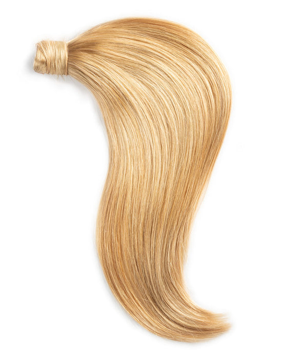 Cameron Hair, Doczepiany Kucyk, Włosy 100% Naturalne, Łatwa Aplikacja, Struktura Włosów Słowiańskich, 43 cm, Boho Blond