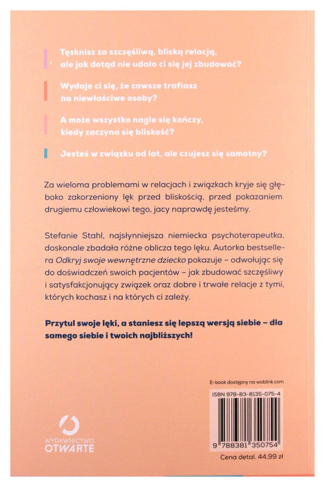 JAK NIE BAĆ SIĘ BLISKOŚCI?