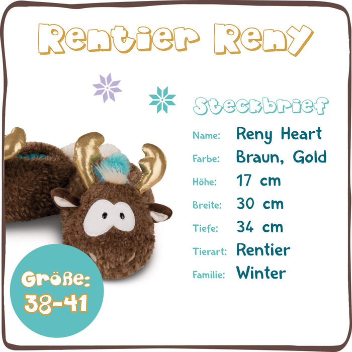Kapcie renifer Reny Heart rozmiar 38-41 (L)