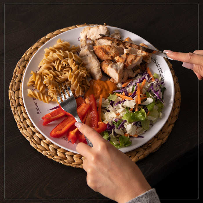 The Diet Kit® Idealna porcja kontrola podzielona płyta dietetyczna