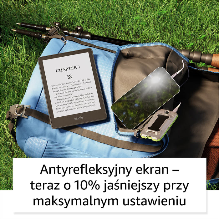 Kindle Paperwhite (8 GB) – teraz z wyświetlaczem 6,8" i regulowanym podświetleniem w ciepłym kolorze – bez reklam