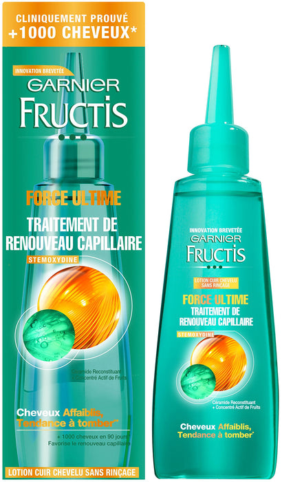 Garnier Fructis Force Ultime, serum do włosów zniszczonych, 2 sztuki