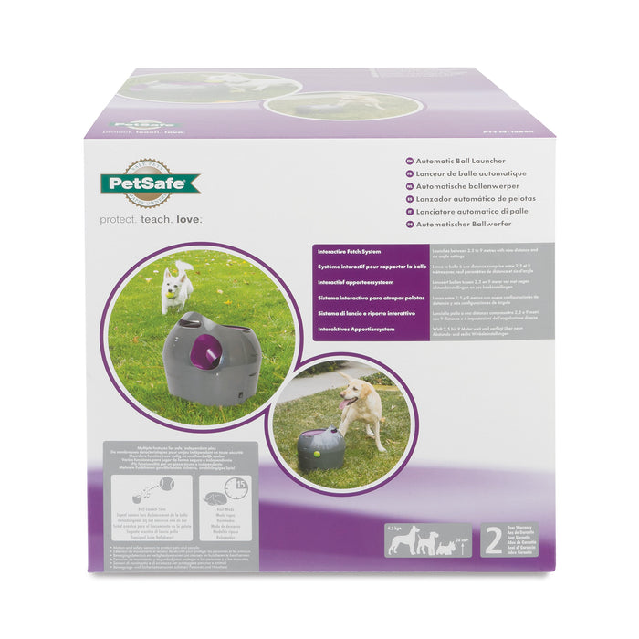Petsafe PTY19-15850 Interaktywna Maszyna do Rzucania Piłek Tenisowych dla Psów, 30.48 x 34.29 x 34.29 cm