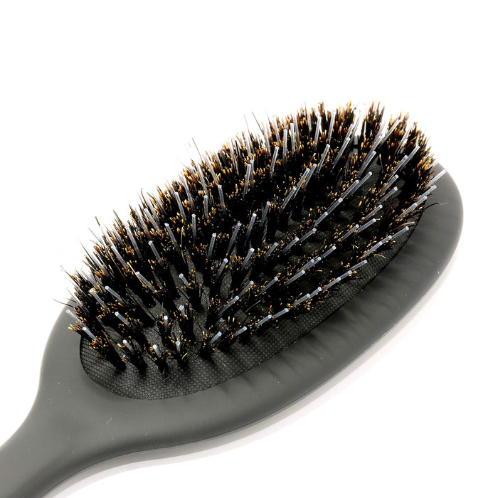 Flair Brush Średnie włosie/nylonowa szczotka do włosów z dzika z miękkim uchwytem