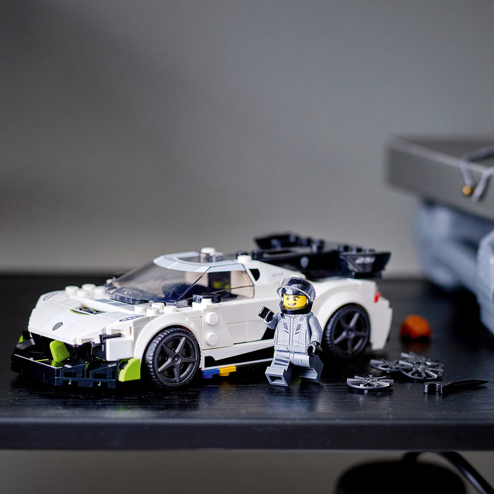 LEGO Speed Champions 76900 Koenigsegg Jesko — najlepsza zabawkowa replika auta dla dzieci (280 elementów)