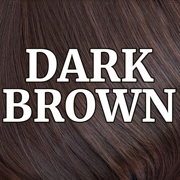 Hair Genetics® Advanced włókna keratynowe duże 22 g, naturalny gruby i strukturalny, profesjonalna jakość włókien, korektor wypadania włosów, dla mężczyzn i kobiet (ciemnobrązowy)