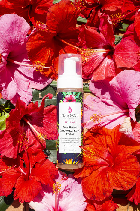 Sweet hibiscus curl volumizing foam 200ml