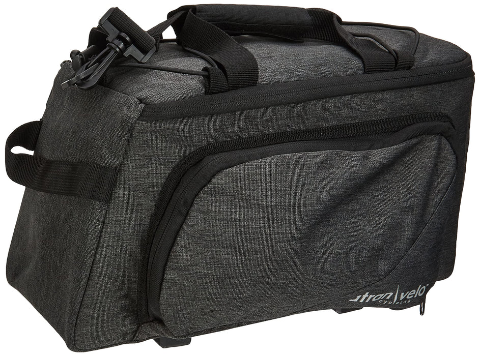 Atranvelo Zap koszyk rowerowy dla dorosłych, Unisex, Szary, 1 rozmiar