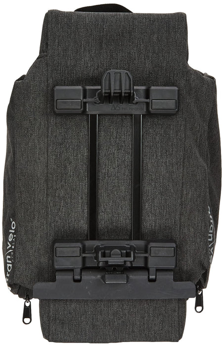 Atranvelo Zap koszyk rowerowy dla dorosłych, Unisex, Szary, 1 rozmiar