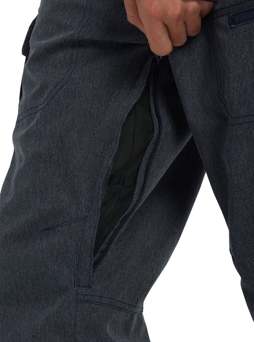 Burton Męskie spodnie snowboardowe Covert Picante/Denim