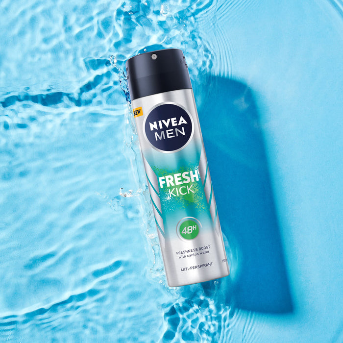 NIVEA Fresh Kick Antyperspirant spray, 150 ml